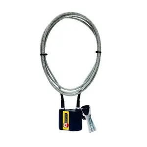 ASPECT ZN-A-55T Padlock, Black