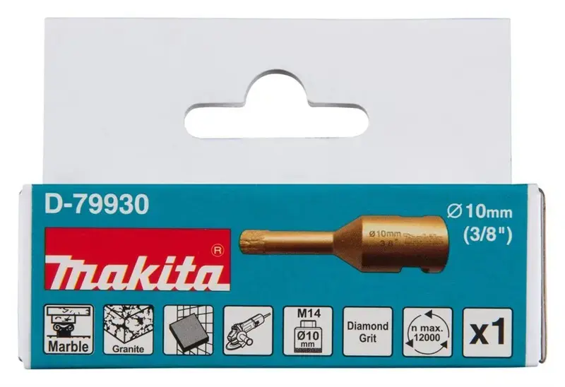 Makita D-79930 Diamond Core Bit 10mm M14 Photo 3