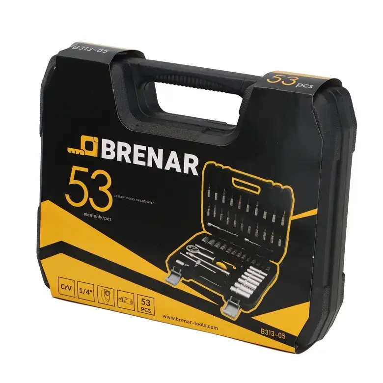 Набор инструментов Brenar B313-05, 53 предмета Photo 2