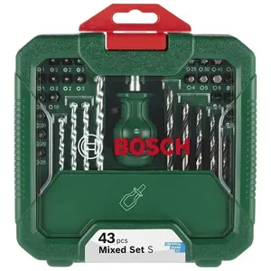 Bosch Bit and Drill Set, 43 pieces