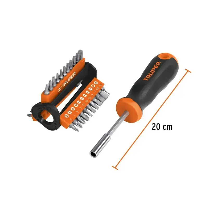 Truper DMP-33 Screwdriver Set with Bits Photo 2