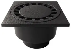 ACO 310094 Floor Drain with Grate, 20 cm, ABS Plastic