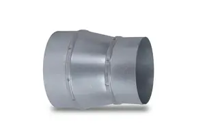 ALNOR RSCL-120-100 Ventilation Transition, Concentric Reducer, 120mm to 100mm