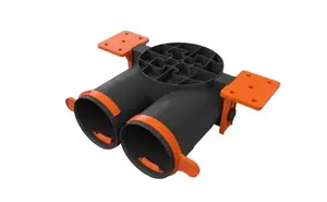 Антистатическая пленум-коробка ERGOVENT SLIM BOX DN125-2X75