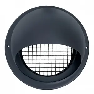KOMPONENTUM Outdoor Ventilation Grill, Metal, Diameter 100 mm