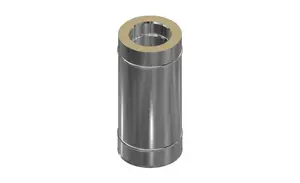 WADEX DWW INVEST Chimney Pipe 500 mm length, 150 mm diameter, 200 mm outer diameter