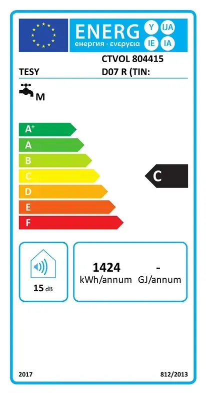 TESY SIMPATECO 80 Electric Water Heater Photo 3