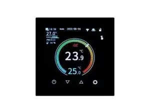 Термостат AURATON OCTA встраиваемый, черный, 5-35 °C