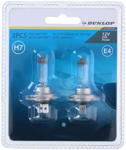 H7 halogēna automašīnas luktura spuldze 12V 55W, 2 gab. komplekts