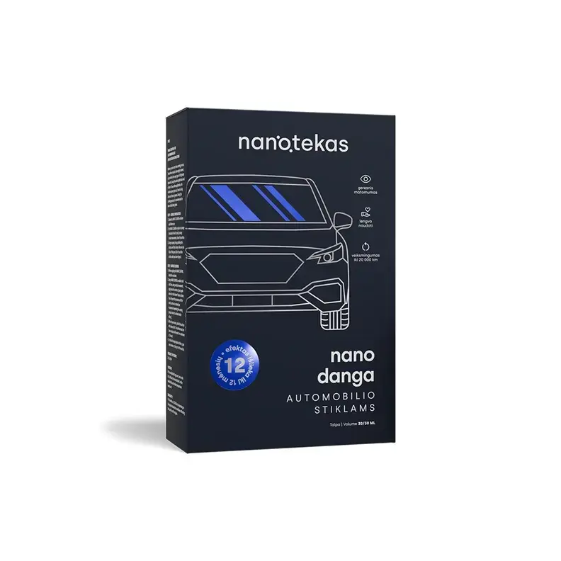 Очиститель стекол NANOTEKAS 0.03 л Photo 2