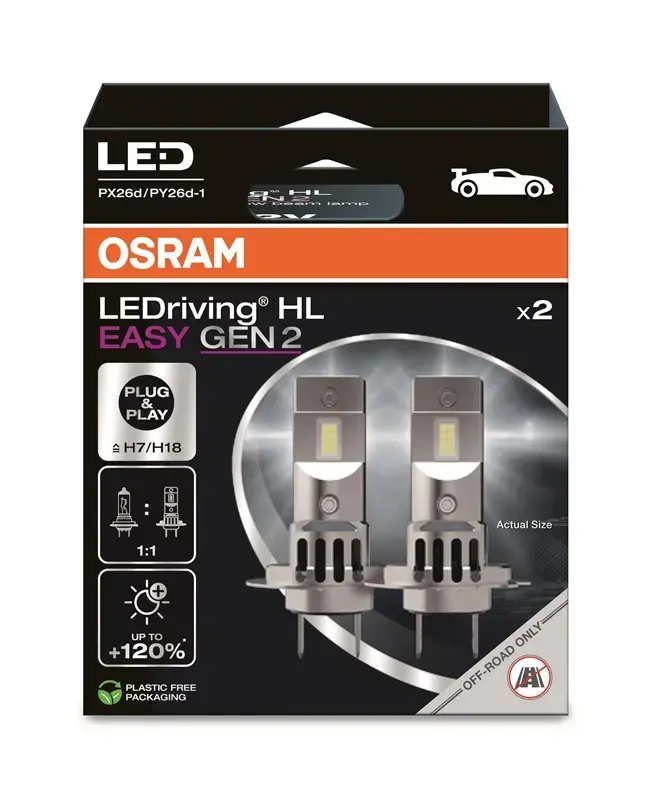 Osram 64210DWESY2-2HB LED automašīnas spuldze Photo 2