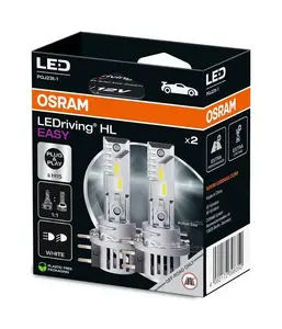 Osram H15 LED Car Bulb, 12V, White Light, 2-Pack