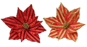 Artificial Poinsettia Flower 27 cm