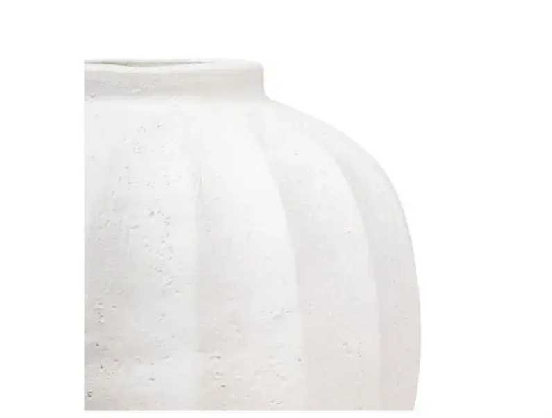 Dekoratīvā vāze ATMOSPHERA 28 cm balta Photo 2