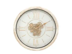 ATMOSPHERA Sonika Wall Clock, 50 cm, White