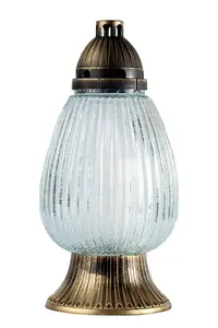 Luxa S-200 Pillar Candle, 55-hour burn time, transparent
