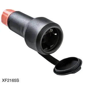 Elektroplast XF2165S Socket, Black/Orange