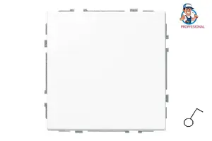 Liregus Single Pole Light Switch, 1-Gang, White
