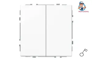LIREGUS MODERN 2-Gang Switch IJ5.10-203-01.M/WM
