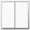Двухклавишный выключатель LIREGUS Modern IIJ5.10-203-01.M/WM Photo 2