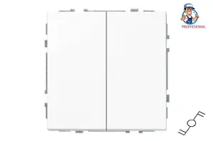 LIREGUS IP6+6.10-201-01.M/WM Two-Way Switch