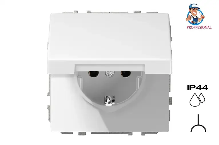 Электрическая розетка Liregus IKL16-208-01.M/WM Photo 2