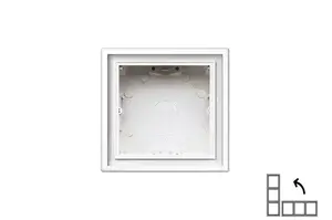 LIREGUS PMD-001.M/WM Single Frame Modern White