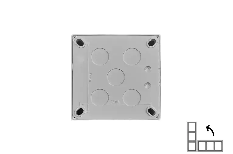 Vienvietīgs rāmis LIREGUS PMD-001.M/WM Modern White Photo 3
