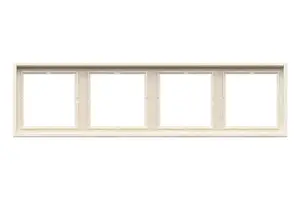 LIREGUS MODERN K14-445-04.M/SM 4-Gang Frame, Sand