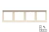 4-постовая рамка LIREGUS MODERN K14-445-04.M/SM Photo 2