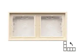 LIREGUS MODERN PMD-002.M/SM Double Frame, Sand