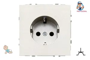 LIREGUS MODERN IKL16-214-01.M/CH Electrical Socket