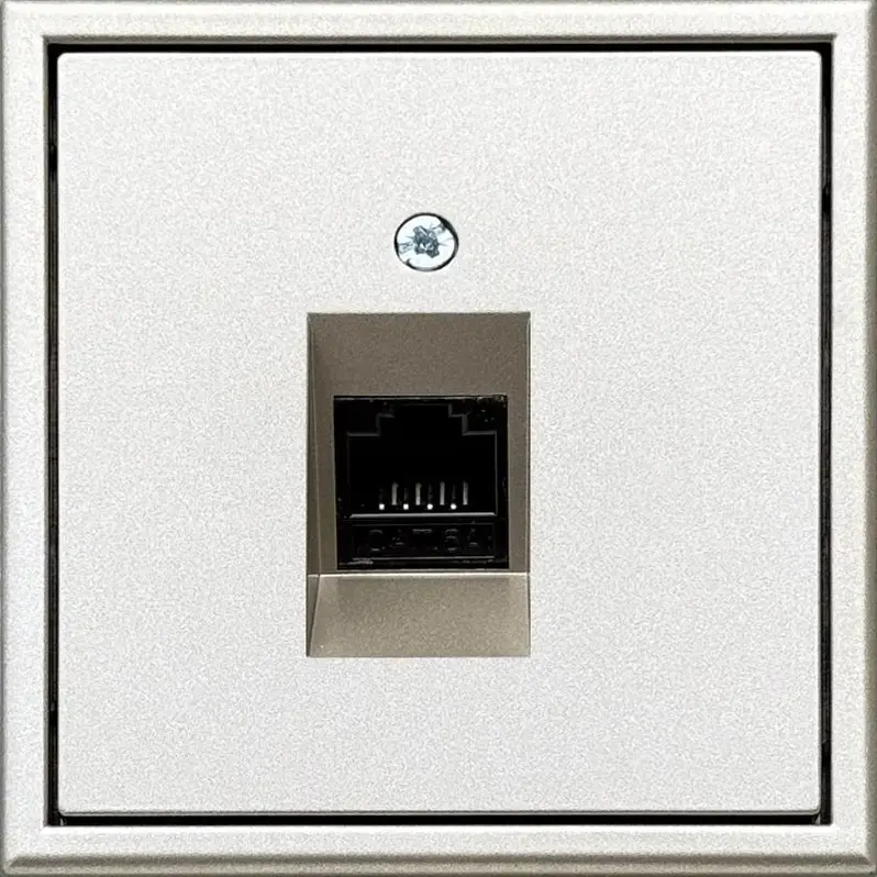 Компьютерная розетка LIREGUS MODERN IKL-001-01.M/CH Photo 2