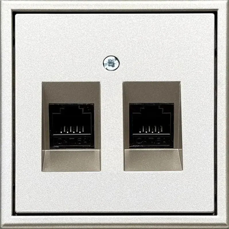Компьютерная розетка LIREGUS IKL-002-01.M/CH Photo 2