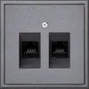Компьютерная розетка LIREGUS IKL-002-01.M/BM 2PL Photo 2