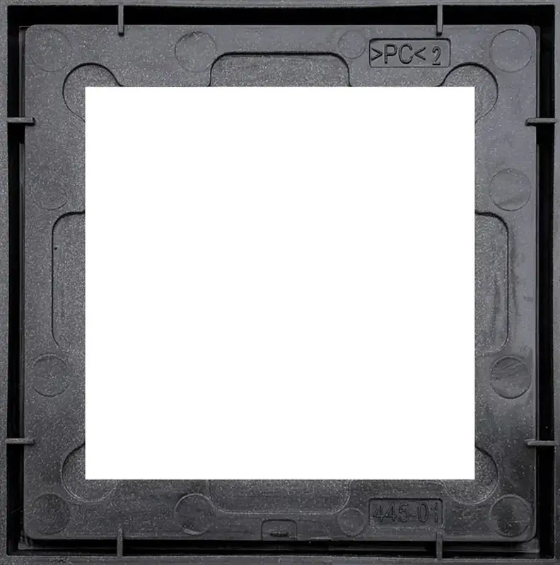 Одинарная рамка LIREGUS Modern K14-445-01.M/BM Photo 3