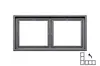 Двойная рамка LIREGUS K14-445-02.M/BM Modern Photo 2