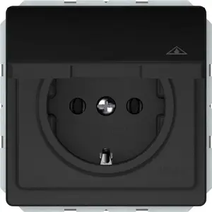 VILMA ST150 Electrical Socket, IP44, Matt Black