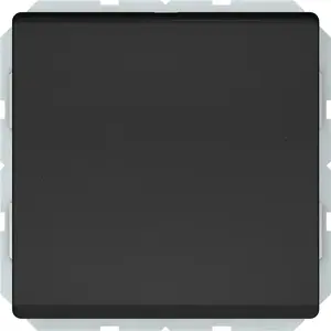 VILMA P110-010-02 1-Gang Light Switch, Black