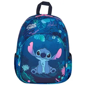 Skolas mugursoma Disney Stitch, zila