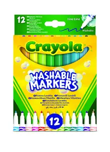 Crayola 58-6671 flomāsteri, 12 krāsu komplekts