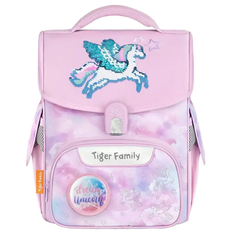 Школьный рюкзак Tiger Family - розовый Photo 3