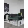 Скамейка House Nordic Skiby - Зеленый бархат Photo 4
