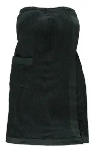 Rento Sauna Apron, 145 x 85 cm, Black/Green