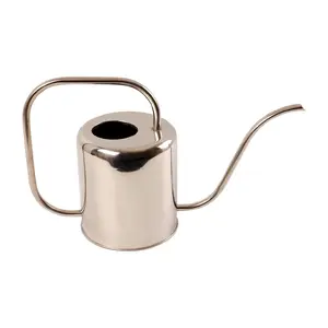 Esschert Design TG45 Watering Can, 1.5 L, Stainless Steel