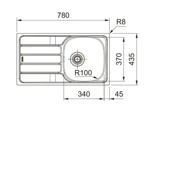 Franke SKL 611-78/44 Stainless Steel Kitchen Sink Photo 2