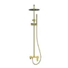 Invena Nestos Shower Set with Mixer - Gold Photo 2