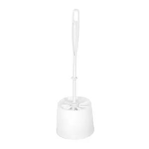 York Toilet Brush, white/black