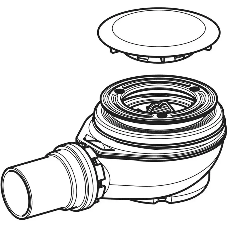 Geberit Shower Tray Siphon 150.531.21.1 Photo 2