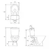 Механизм смыва Mito COMPACT 767 AURO K011 3/6 TS PP Photo 2